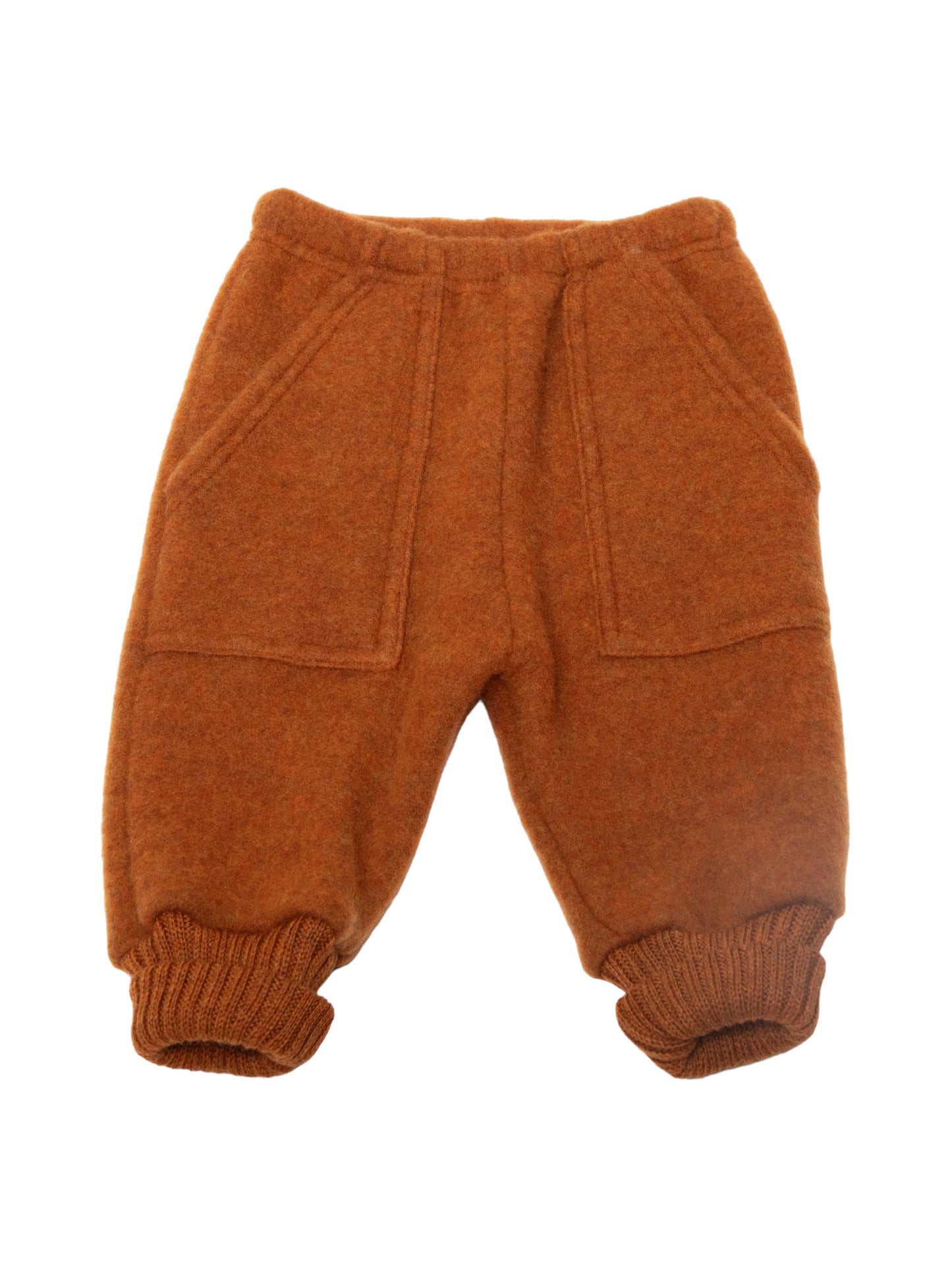 Orange Fleece Trousers