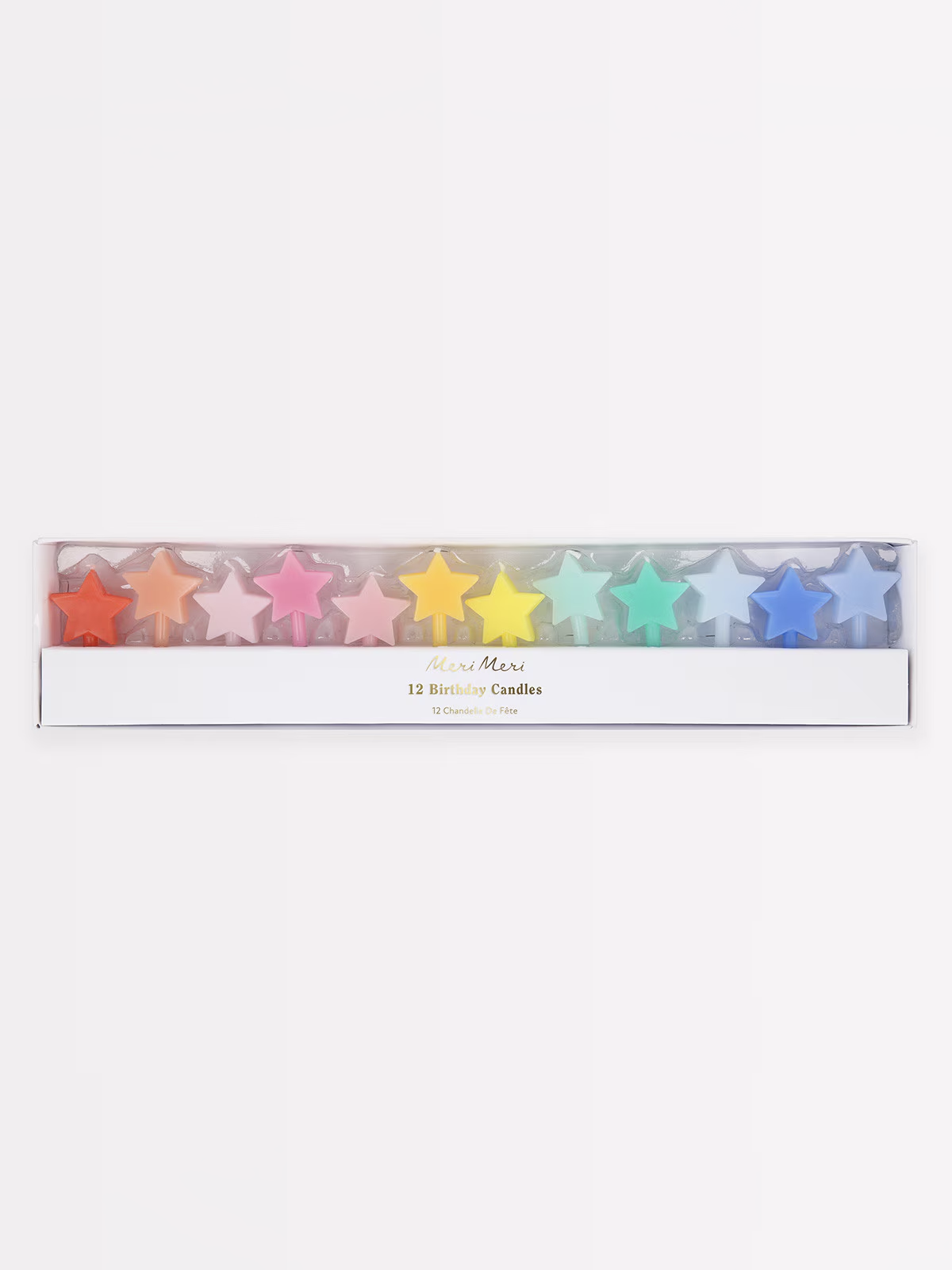 Rainbow Star Candles