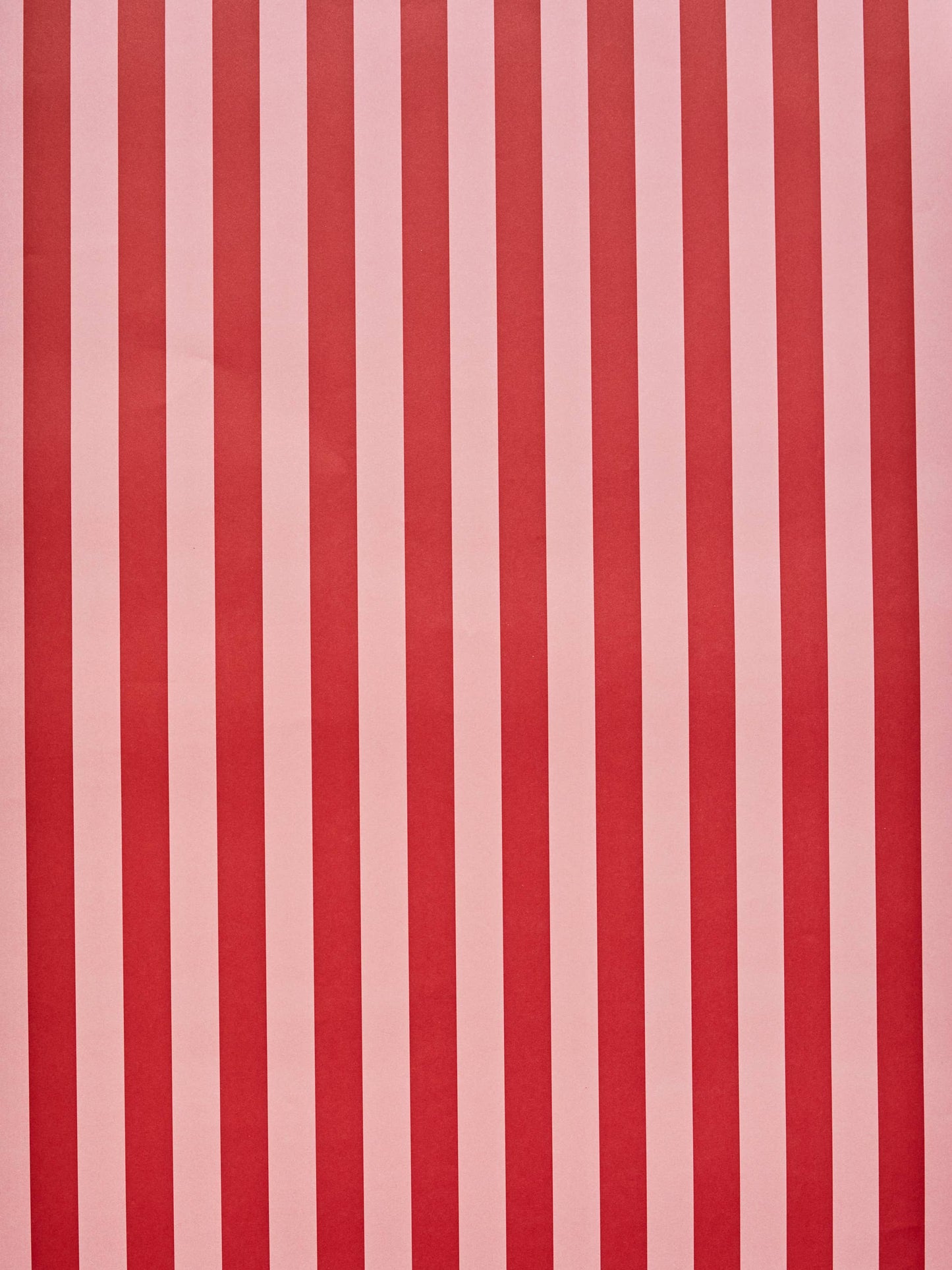 Classic Stripe Gift Wrap Red & Pink