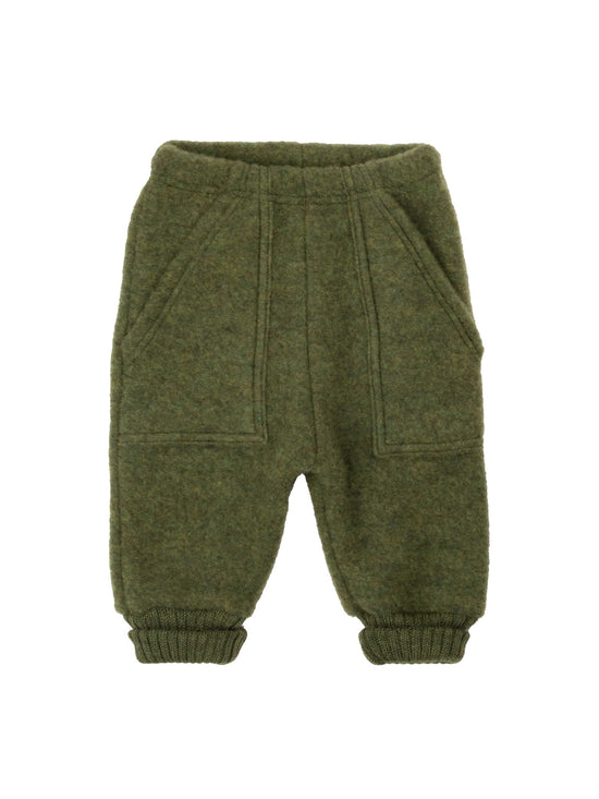 Dark Olive Fleece Trousers