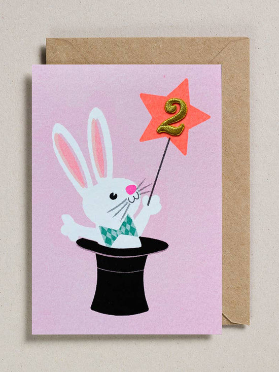 Magic Rabbit Age 2 Card