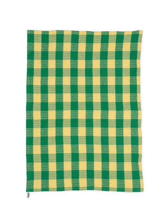 Green Waffle Tea Towel Pack