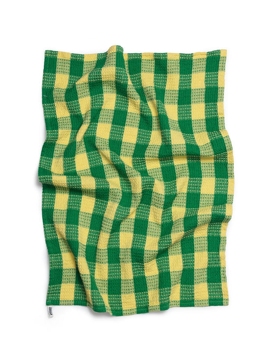 Green Waffle Tea Towel Pack
