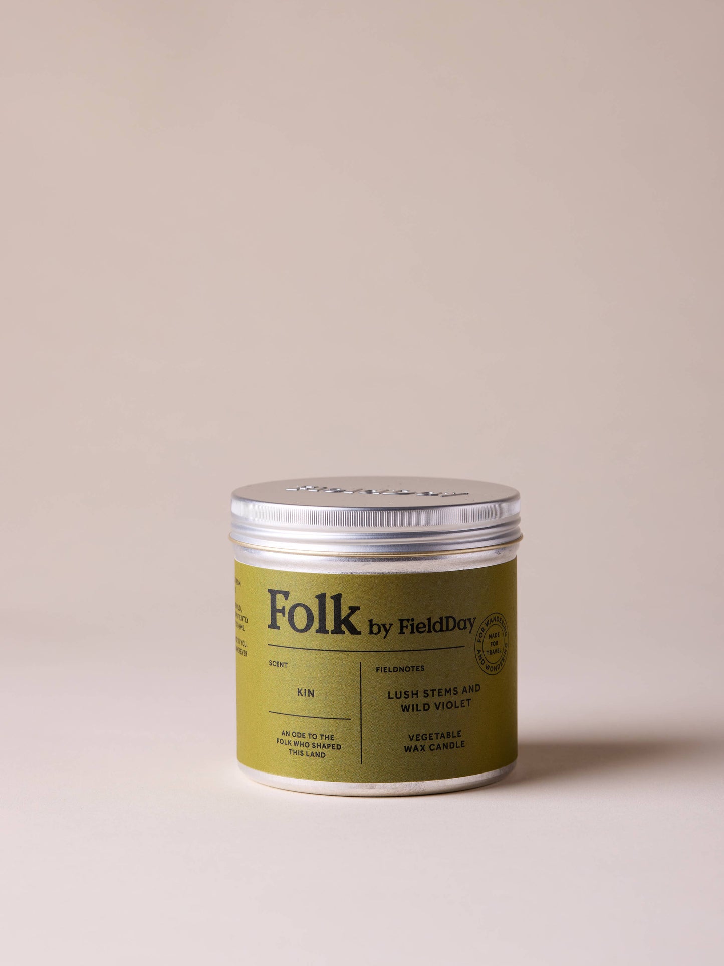 Kin Vegetable Soy Wax Candle