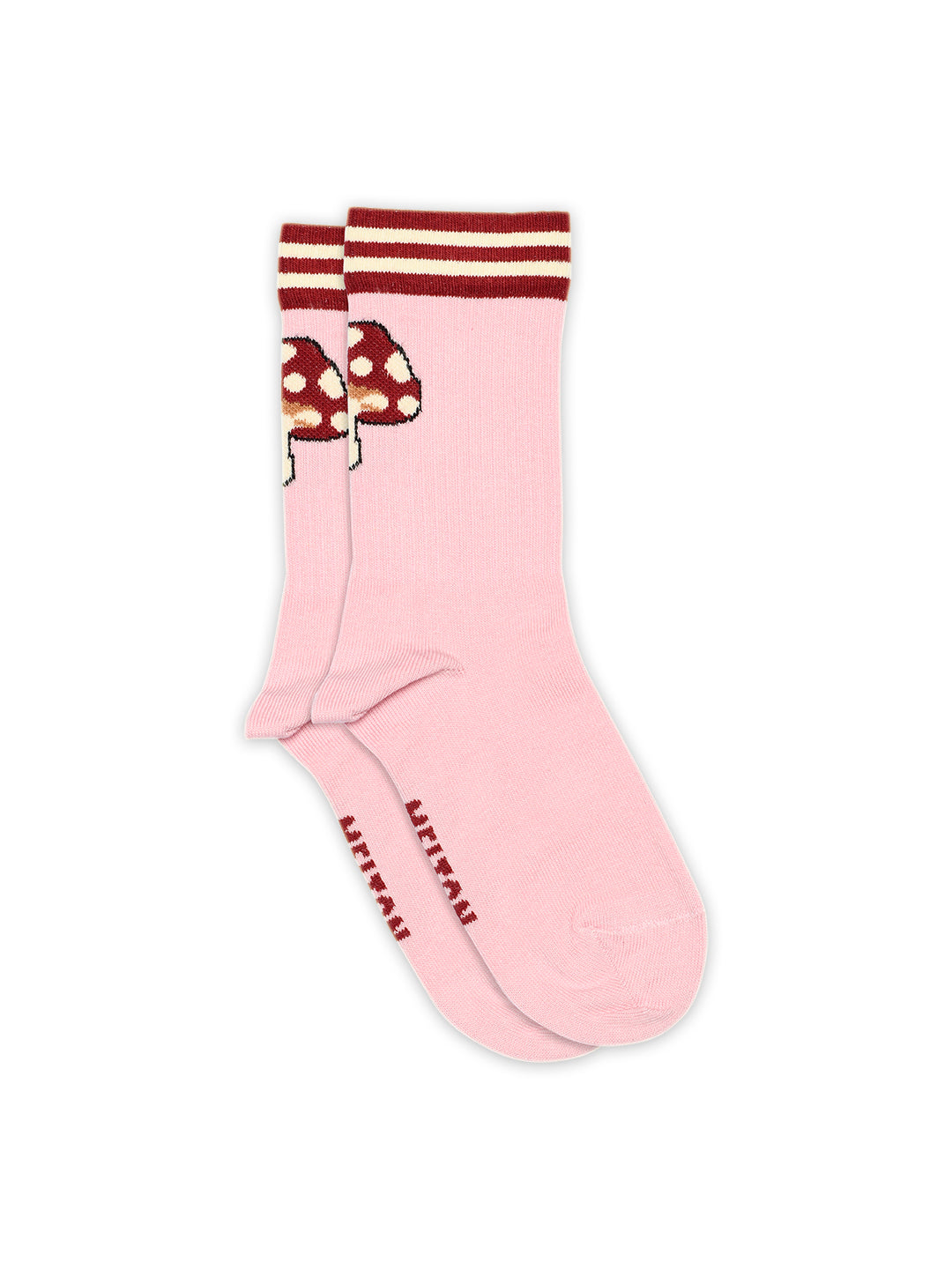 Pink Nectar Mushroom Socks