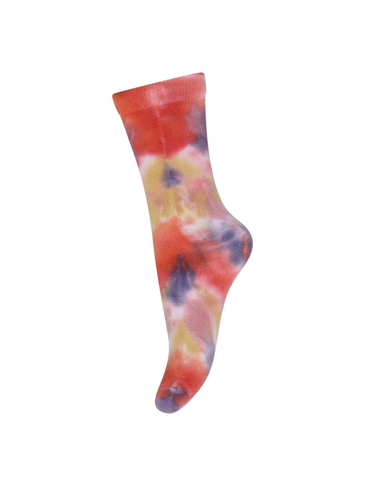 Coral Tie Dye Socks