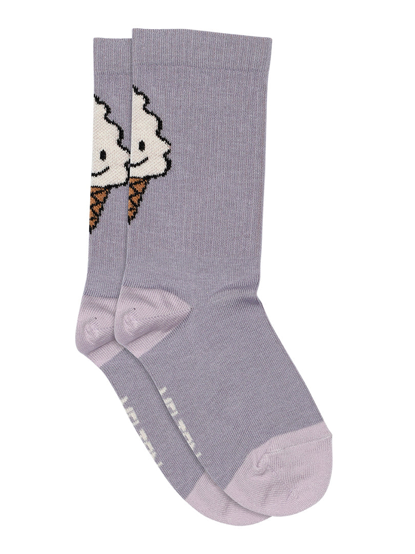 Daybreak Ice Cream Face Socks