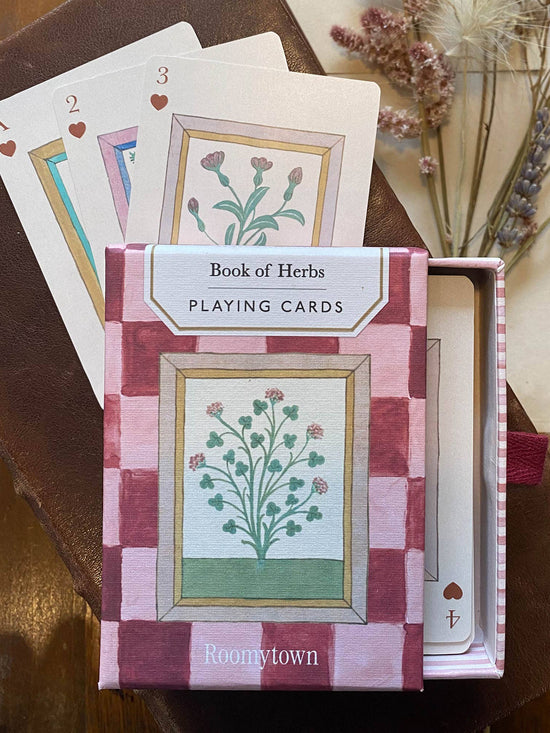 Book of Herbs Playing Cards