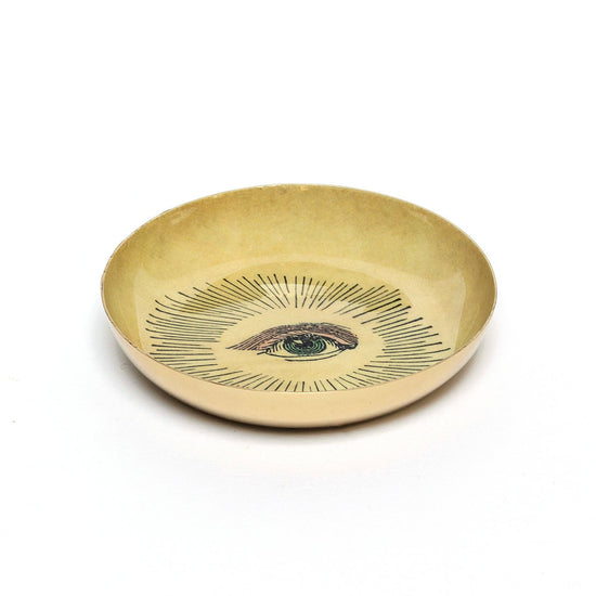 Eye Enamel Printed Tray