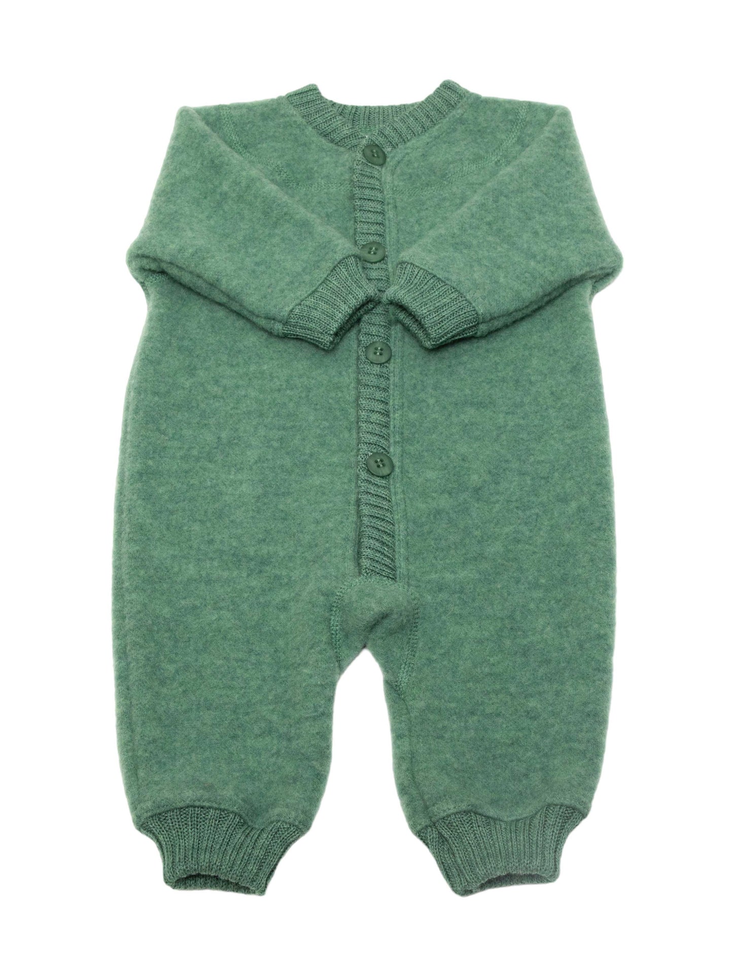 Load image into Gallery viewer, Green Baby Jumpsuit
