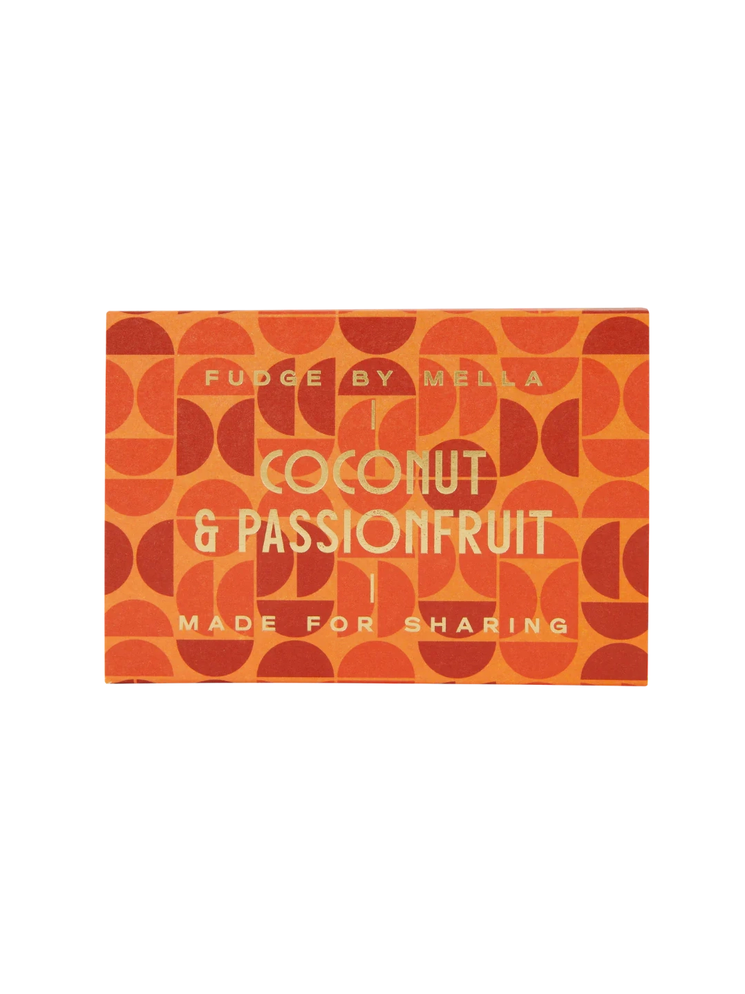 Coconut & Passion Fruit Fudge