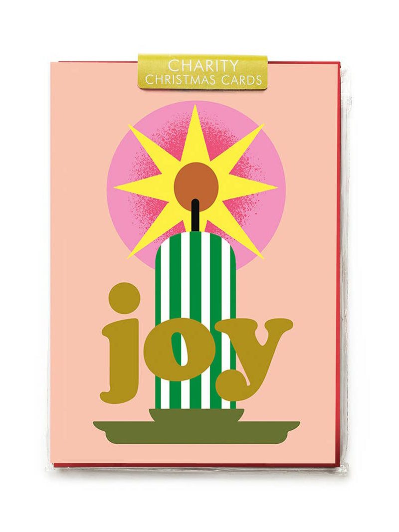 Star Candle Christmas Card Pack