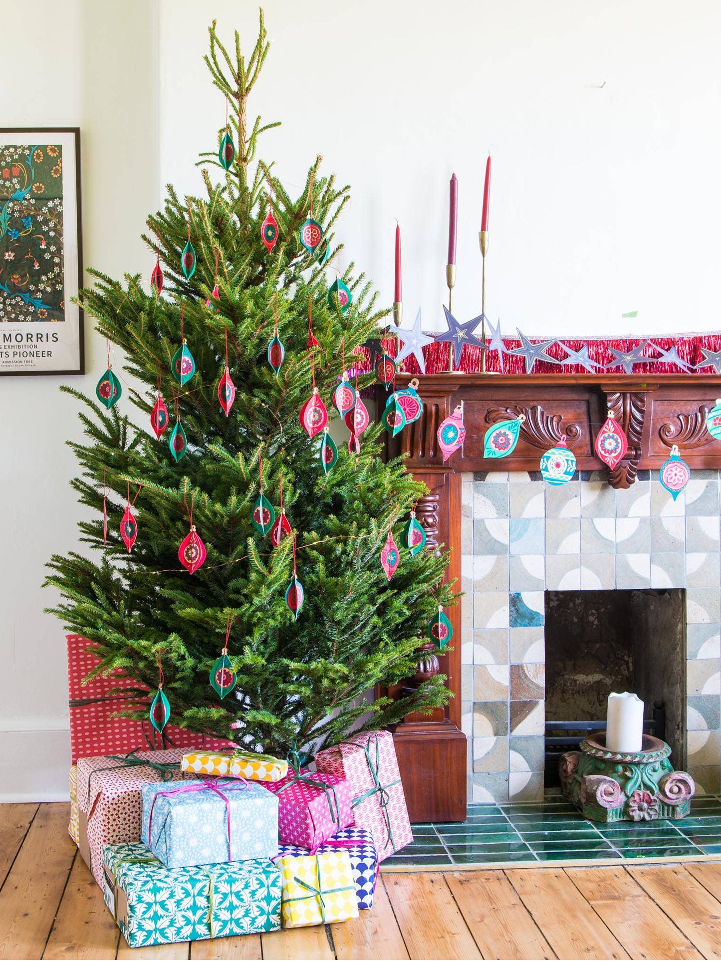 Baubles Paper Ornaments