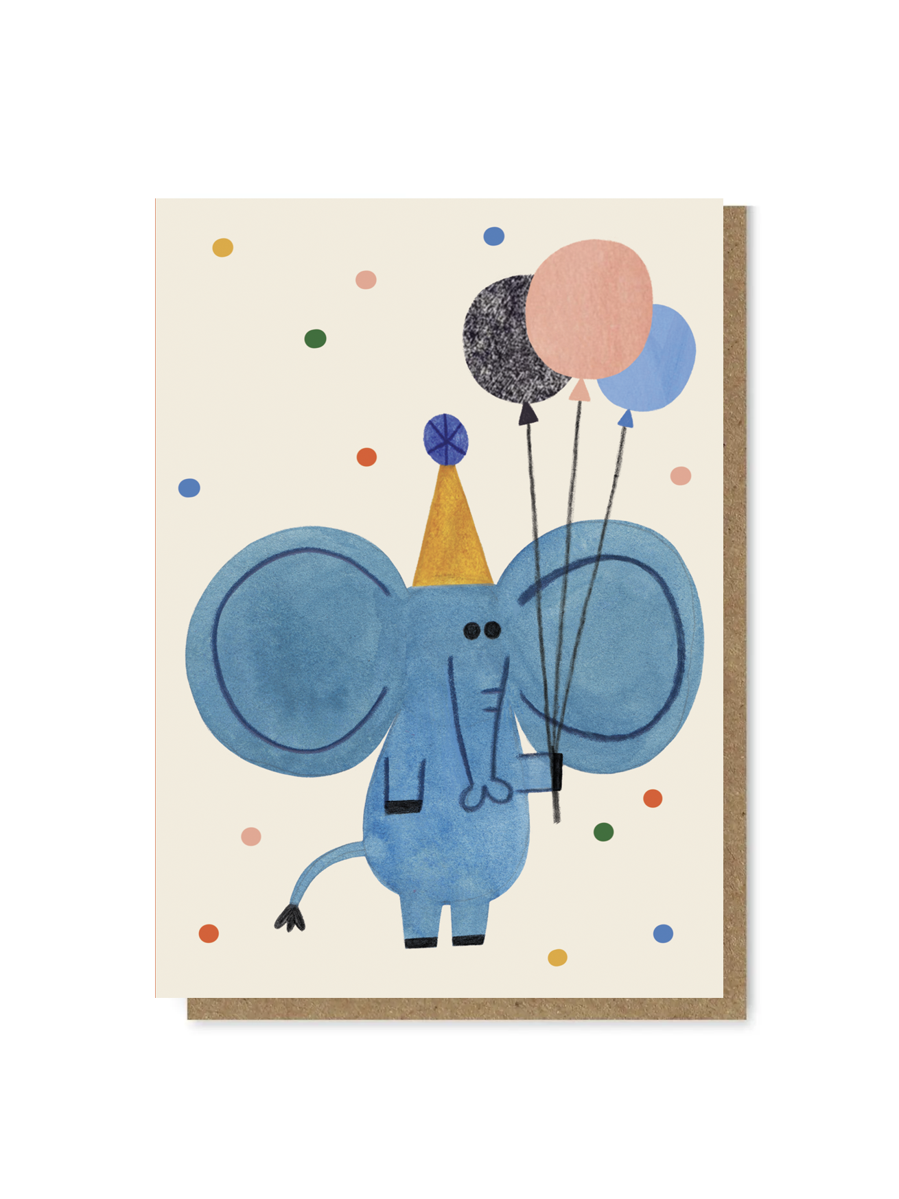 Party Elephant Card