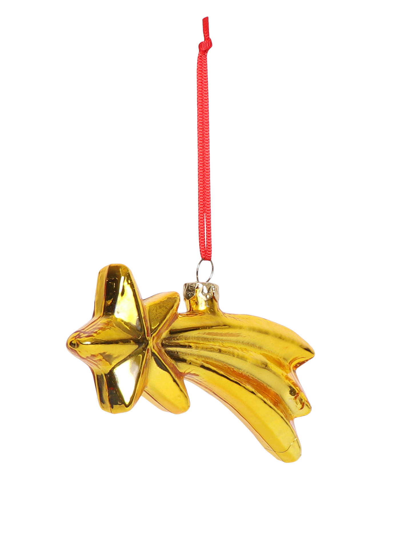 Shooting Star Glass Decoration