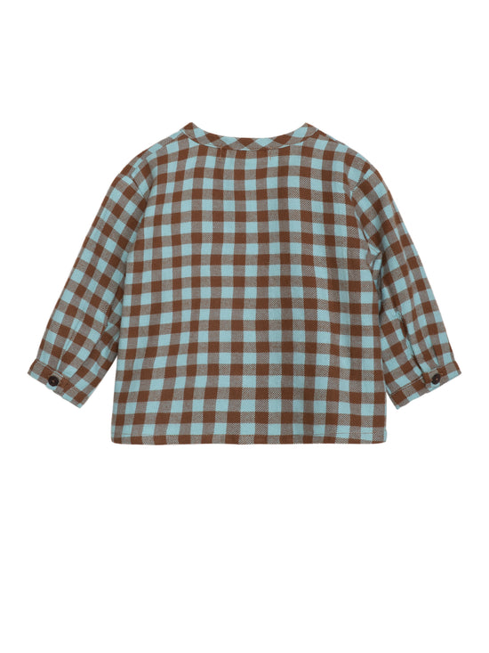 Coffee Checks Baby Shirt
