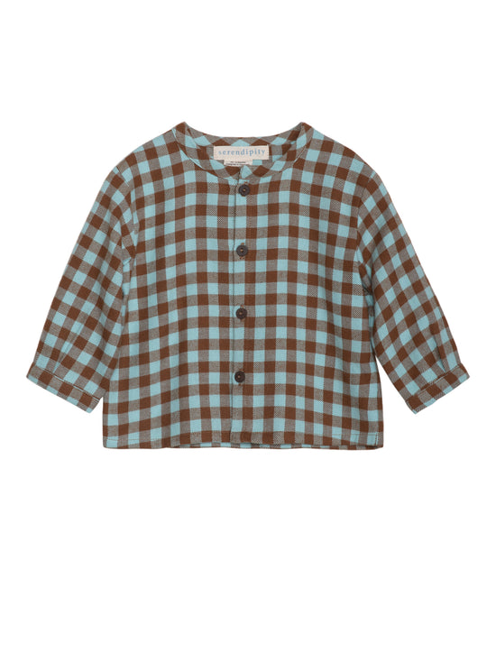 Coffee Checks Baby Shirt