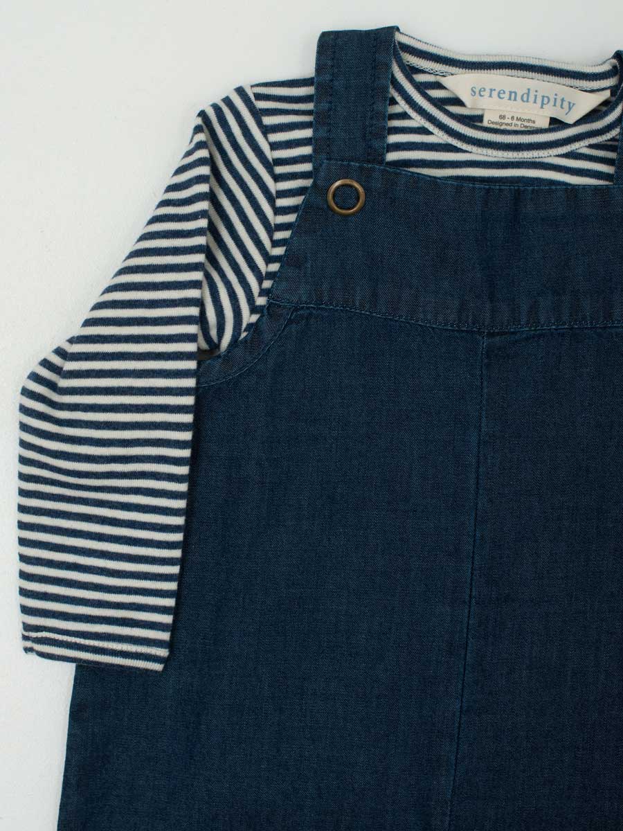 Navy Stripe Baby T-Shirt