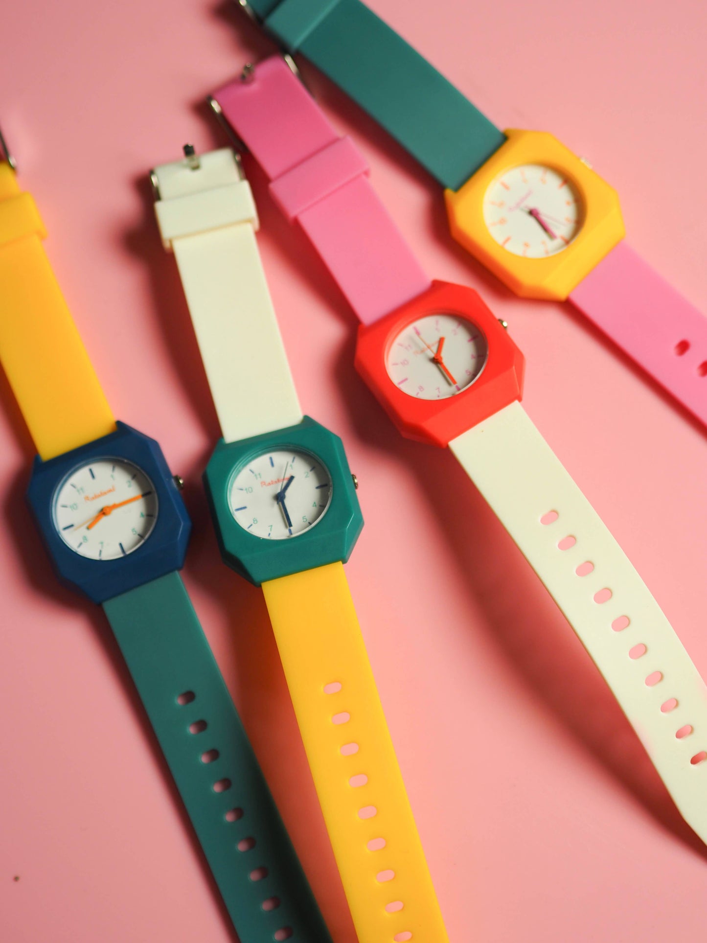 Yellow & Green Kids Watch