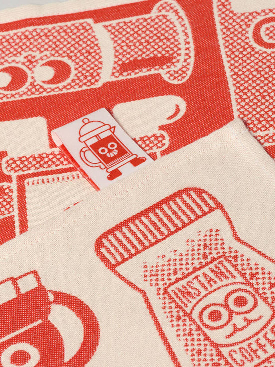 Coffee Time Tea Towel