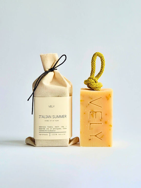Italian Summer Soap on A Rope