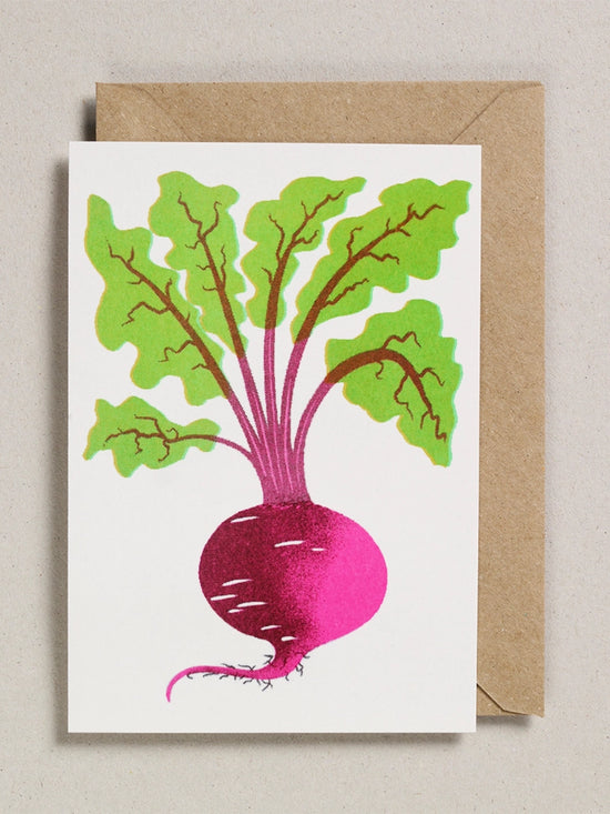 Beetroot Riso Card