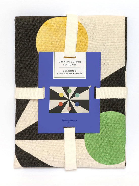 Benson's Colour Hexagon Tea Towel