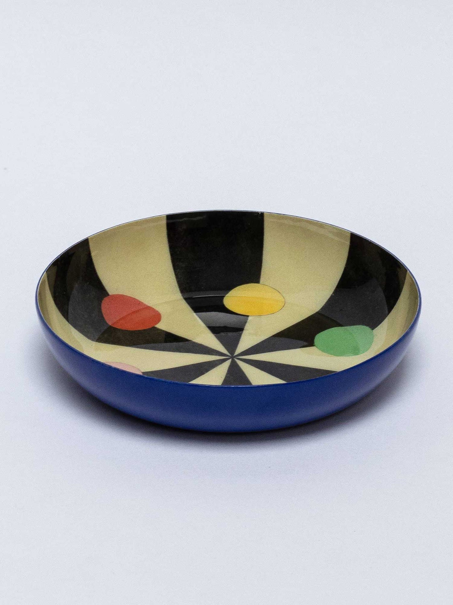Benson’s Colour Hexagon Round Enamel Tray
