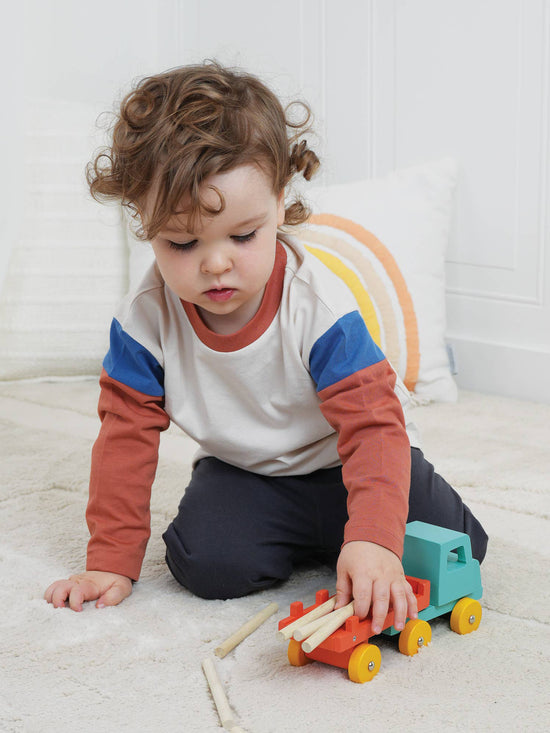 Teal Timber Logging Truck