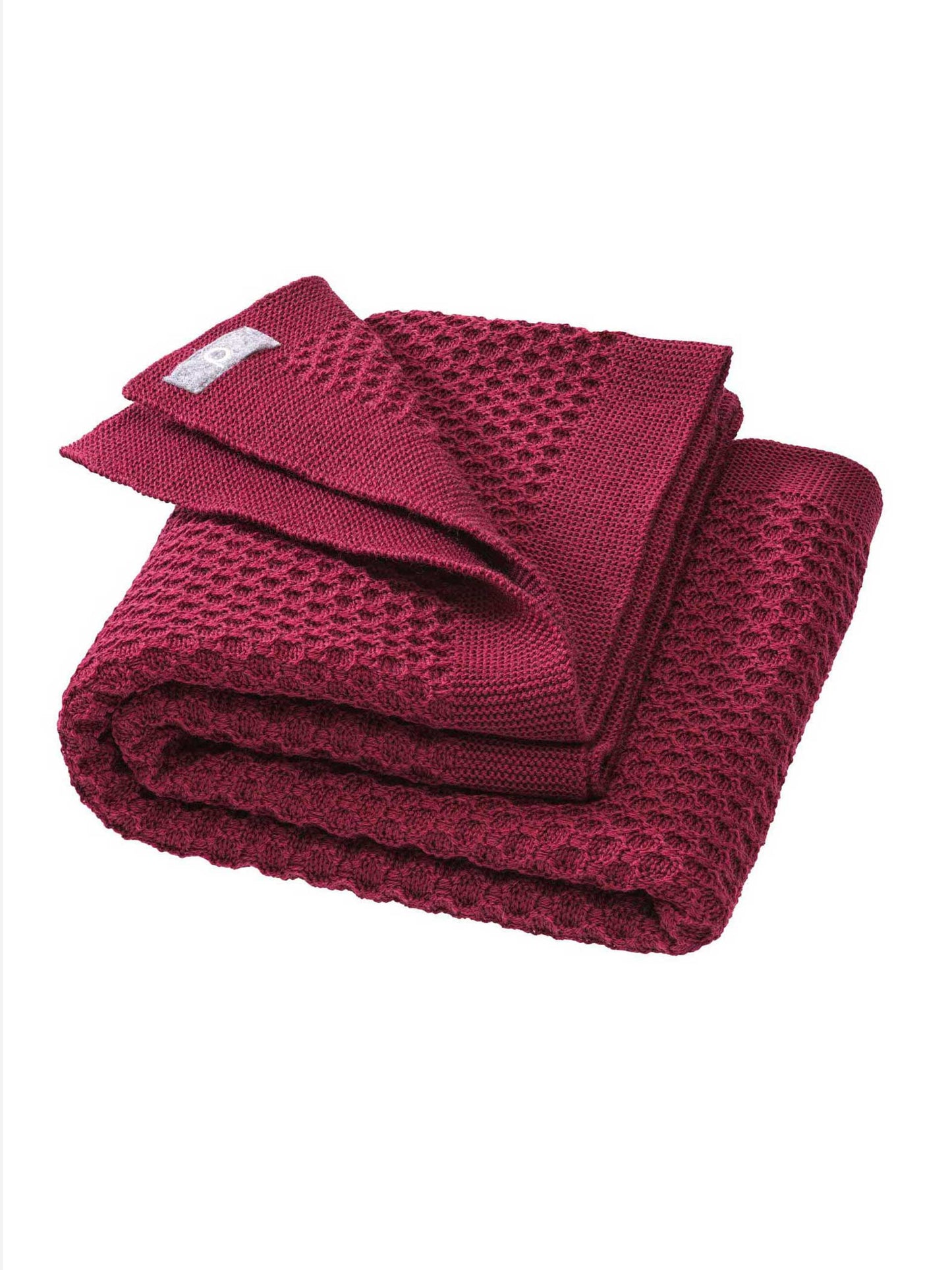 Cassis Honeycomb Baby Blanket
