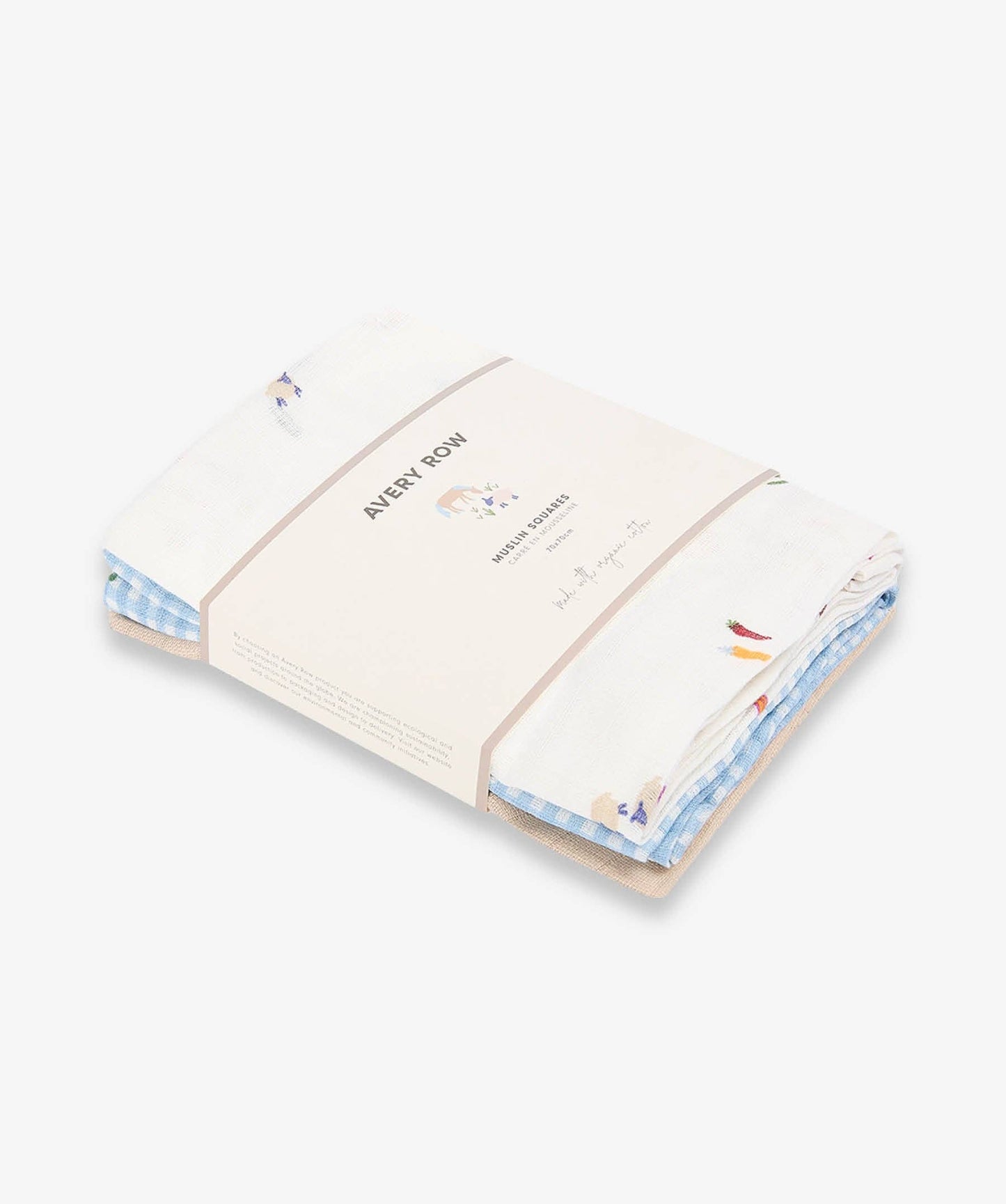 Little Farm Muslin Trio