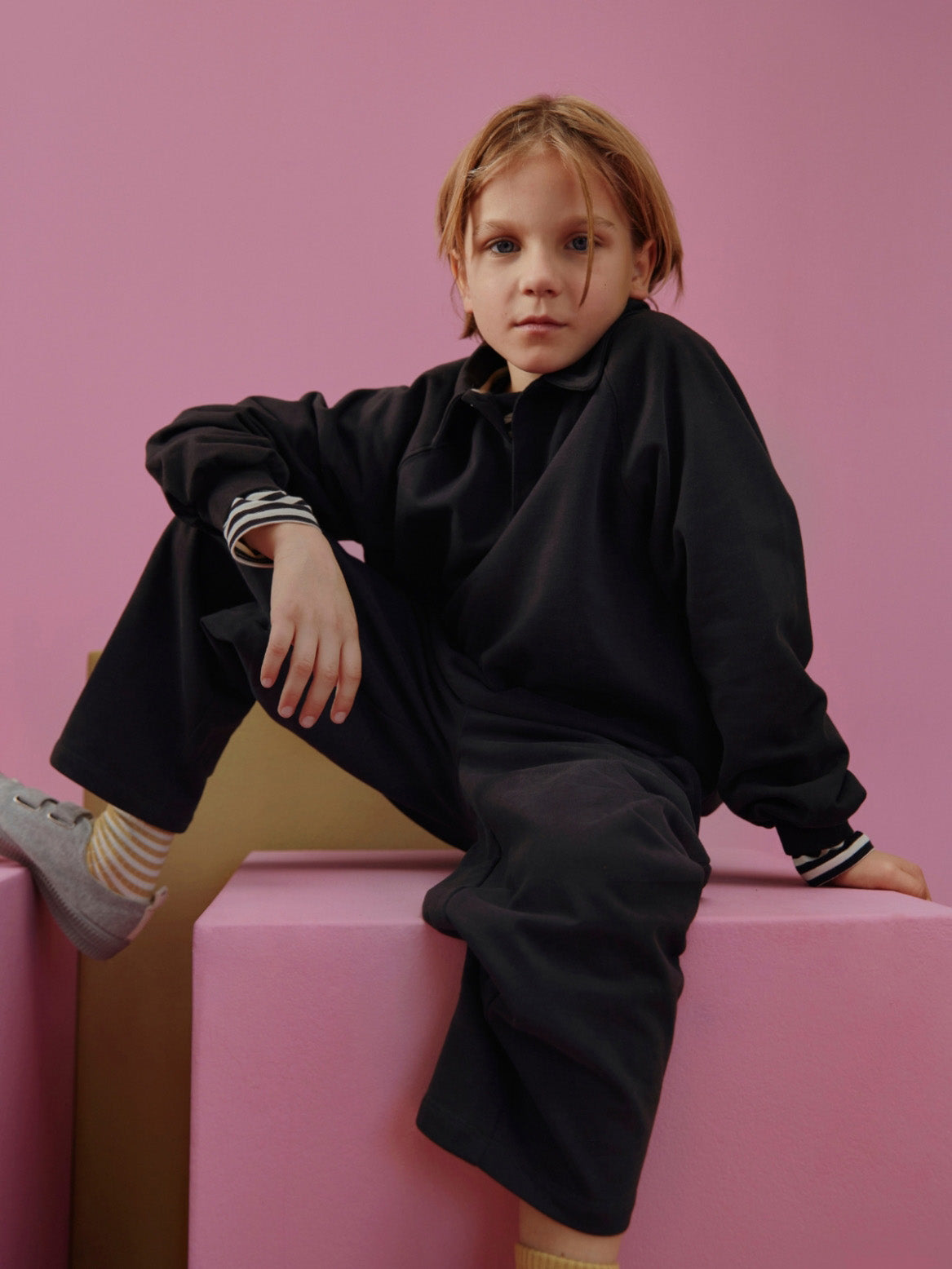 Pirate Black Polo Sweatshirt