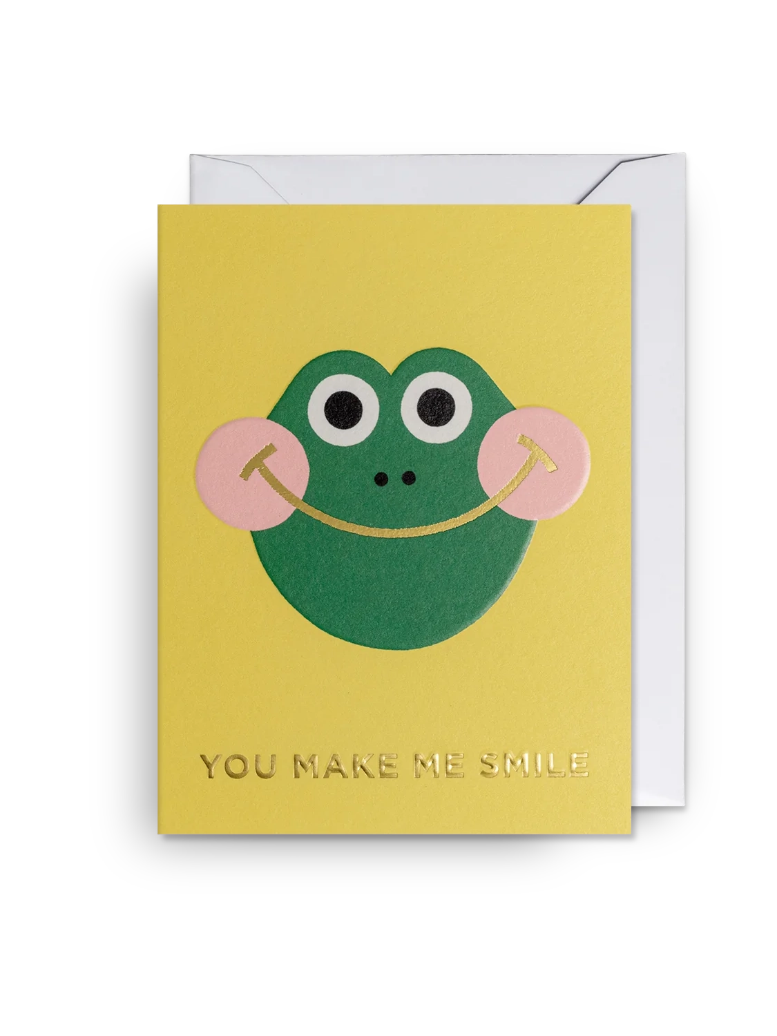 You Make Me Smile Mini Card