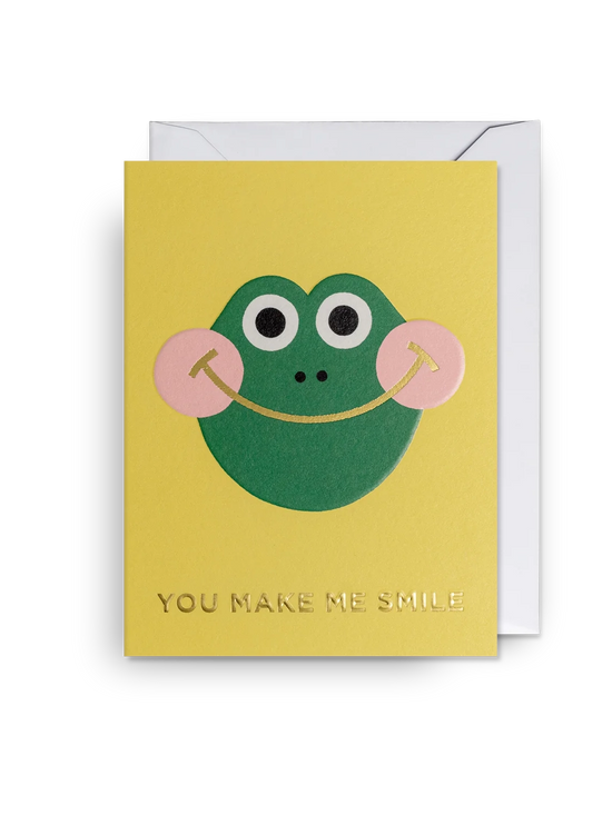 You Make Me Smile Mini Card