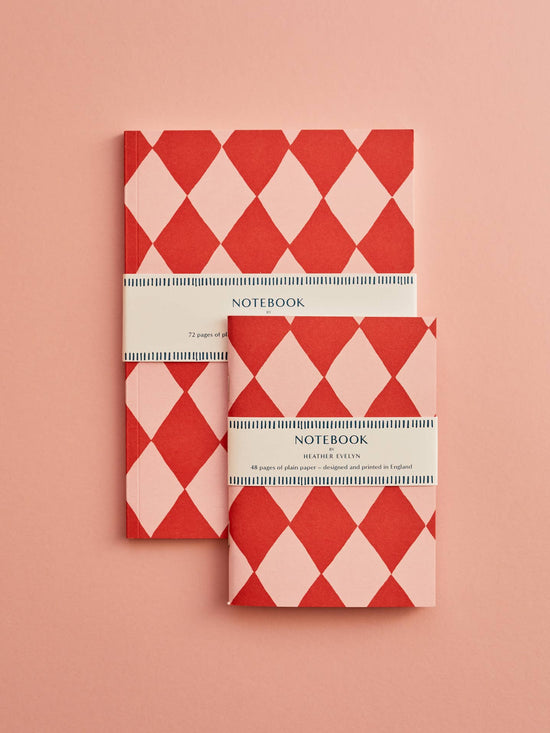 Red Diamond A6 Notebook