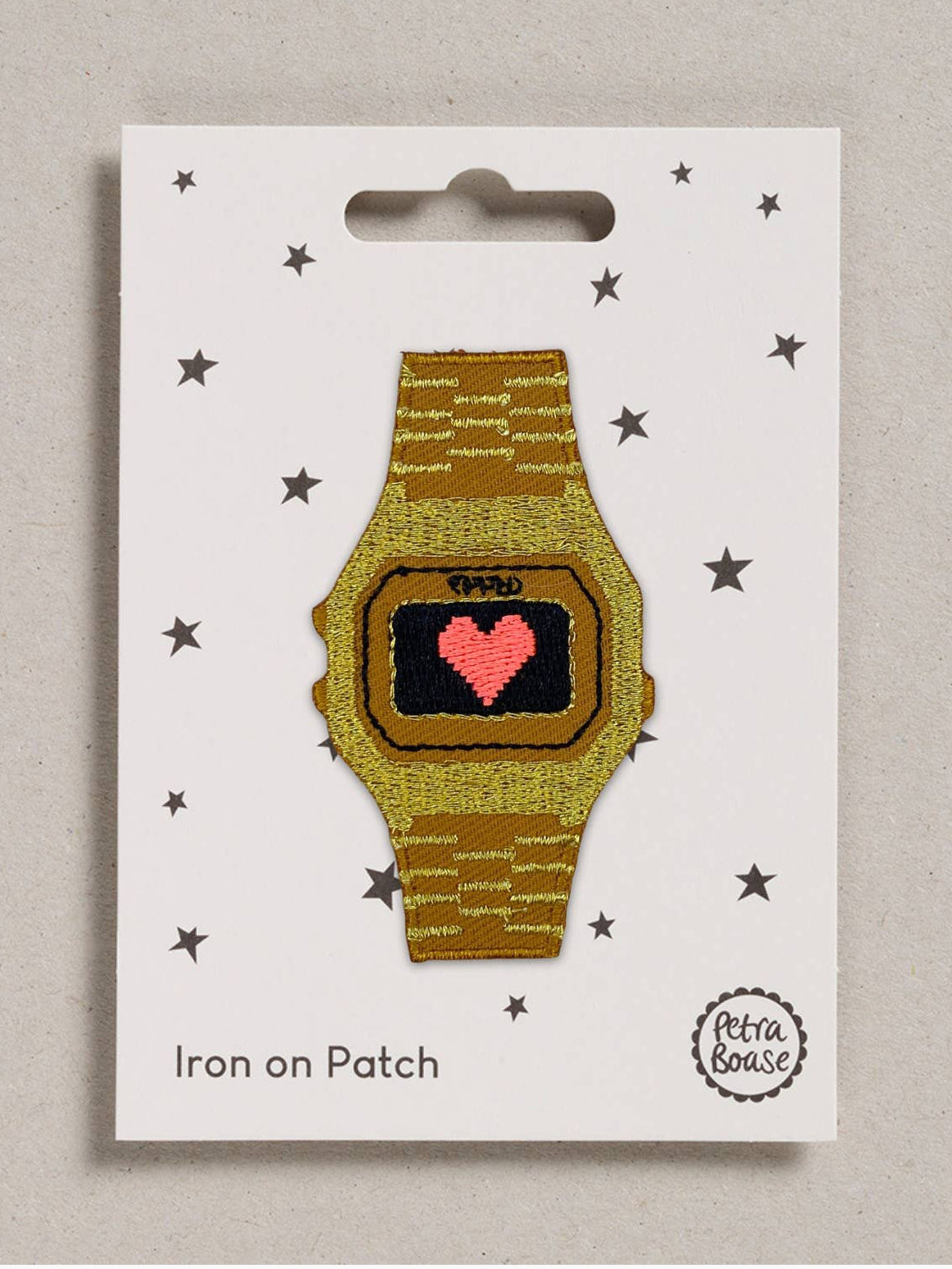 Love Watch Iron on Patch