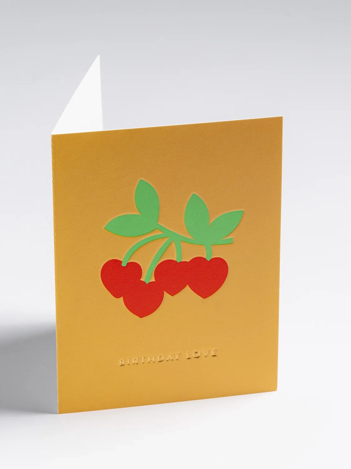 Birthday Love Cherries Mini Card