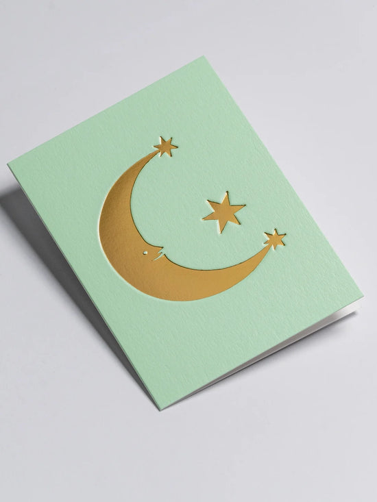 Moon & Star Mini Card