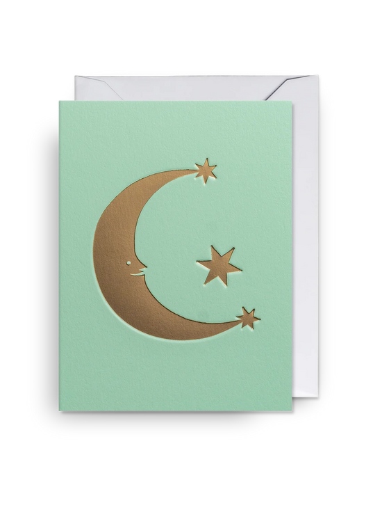 Moon & Star Mini Card