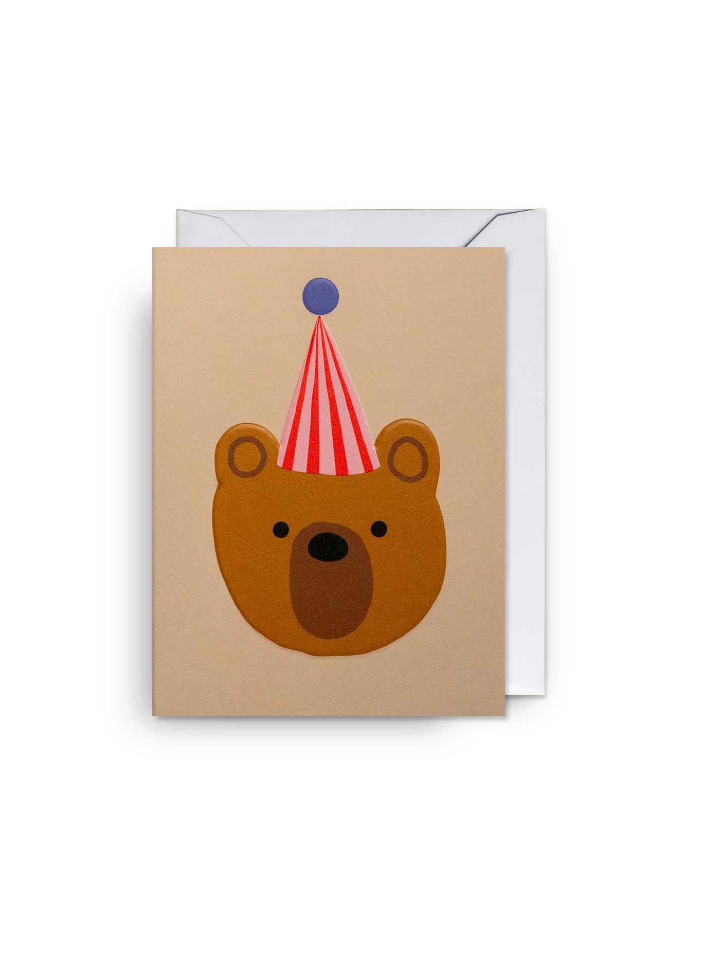 Party Hat Bear Mini Card
