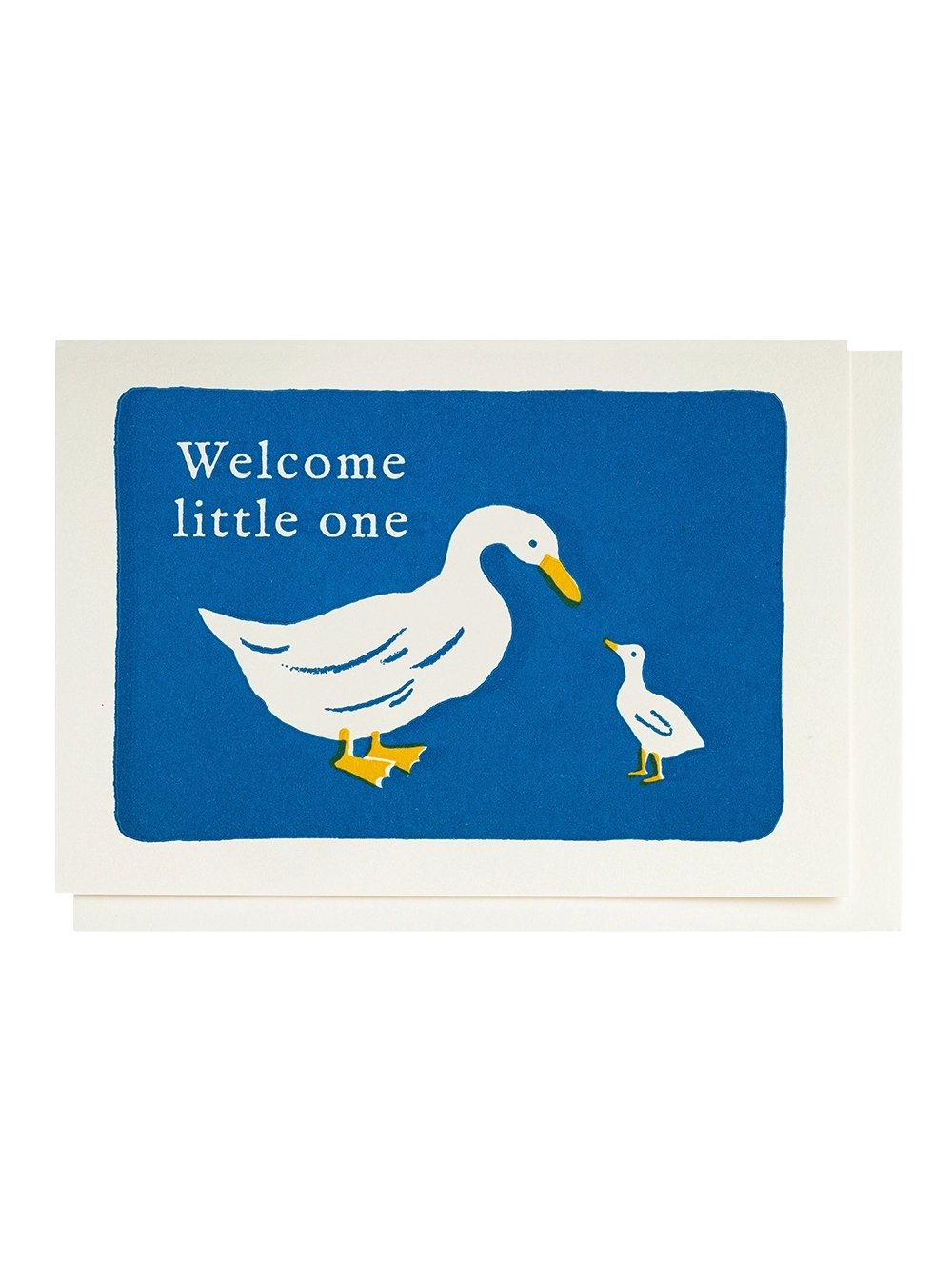 Welcome Little One Duck Card