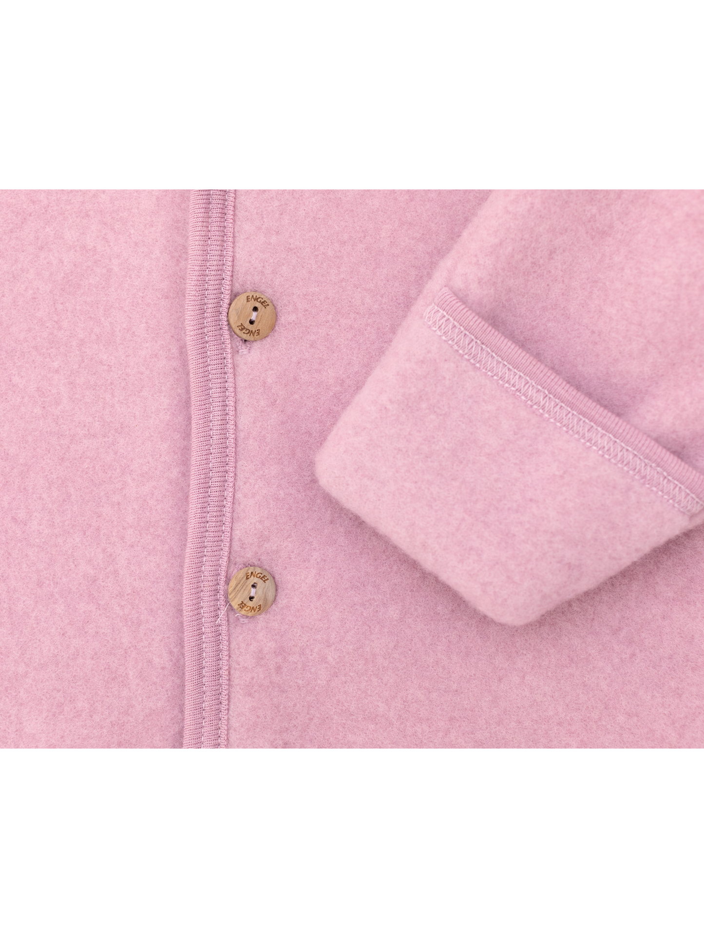 Rosewood Melange Fleece Overall
