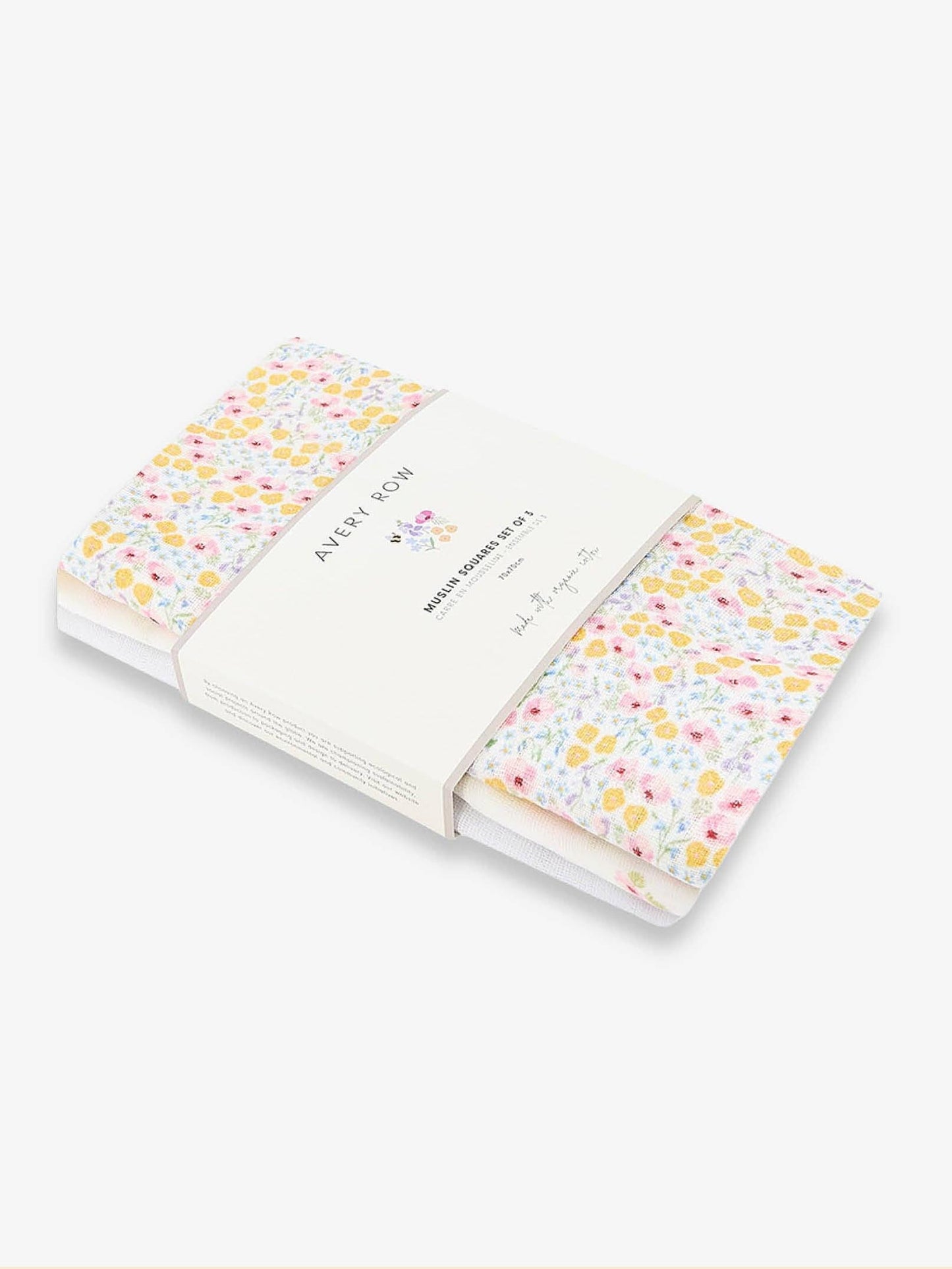 Wildflower Garden Muslin Trio