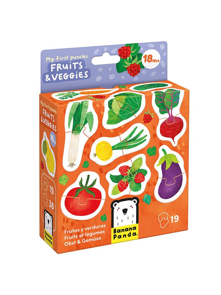 My First Puzzles: Fruits & Veggies