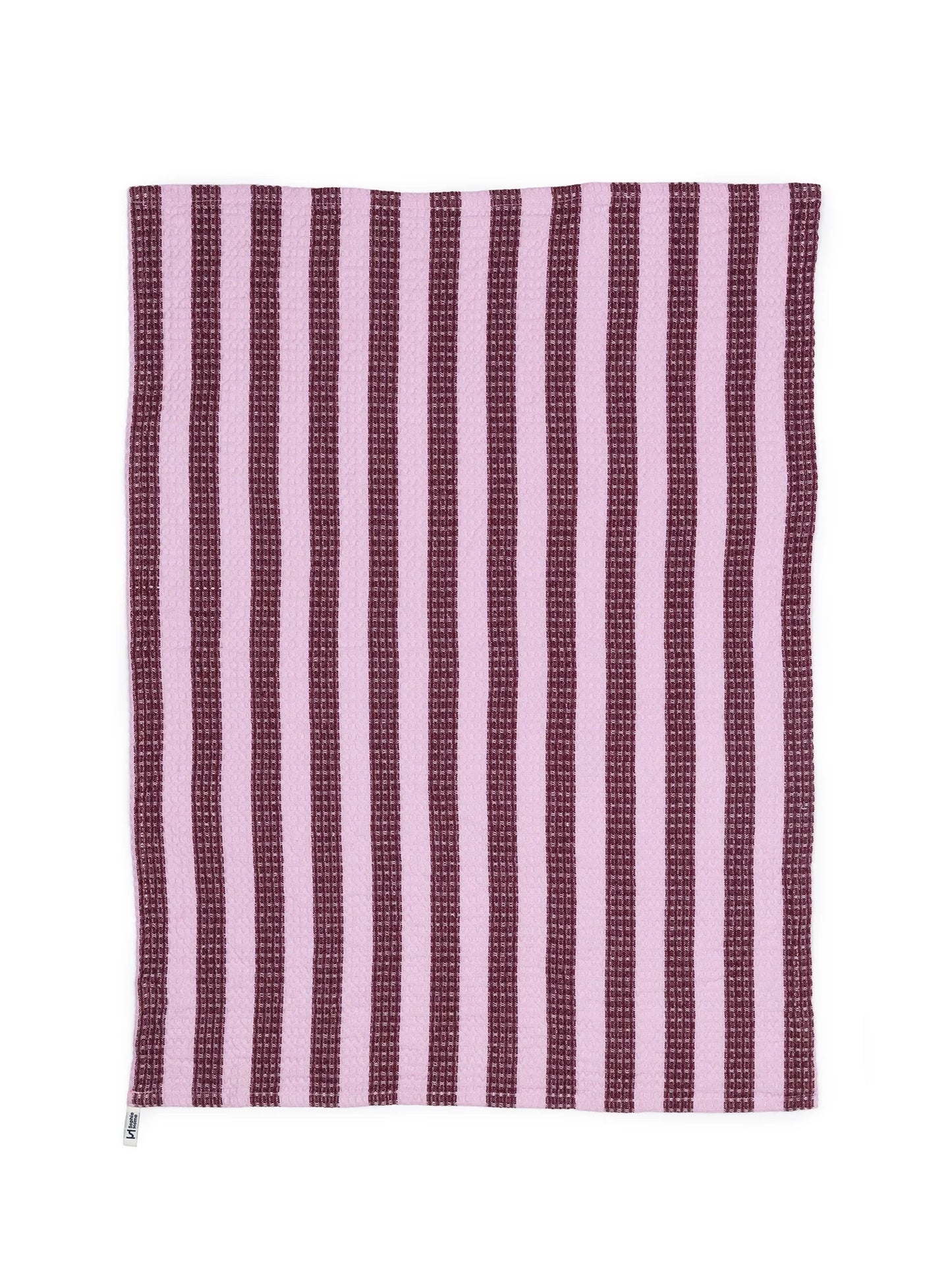 Burgundy Waffle Tea Towel Pack