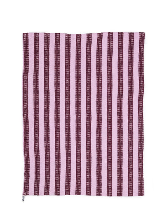 Burgundy Waffle Tea Towel Pack