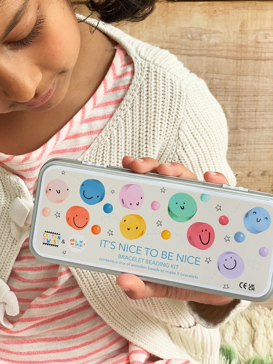 'It's Nice To Be Nice' Bracelet Beading Kit