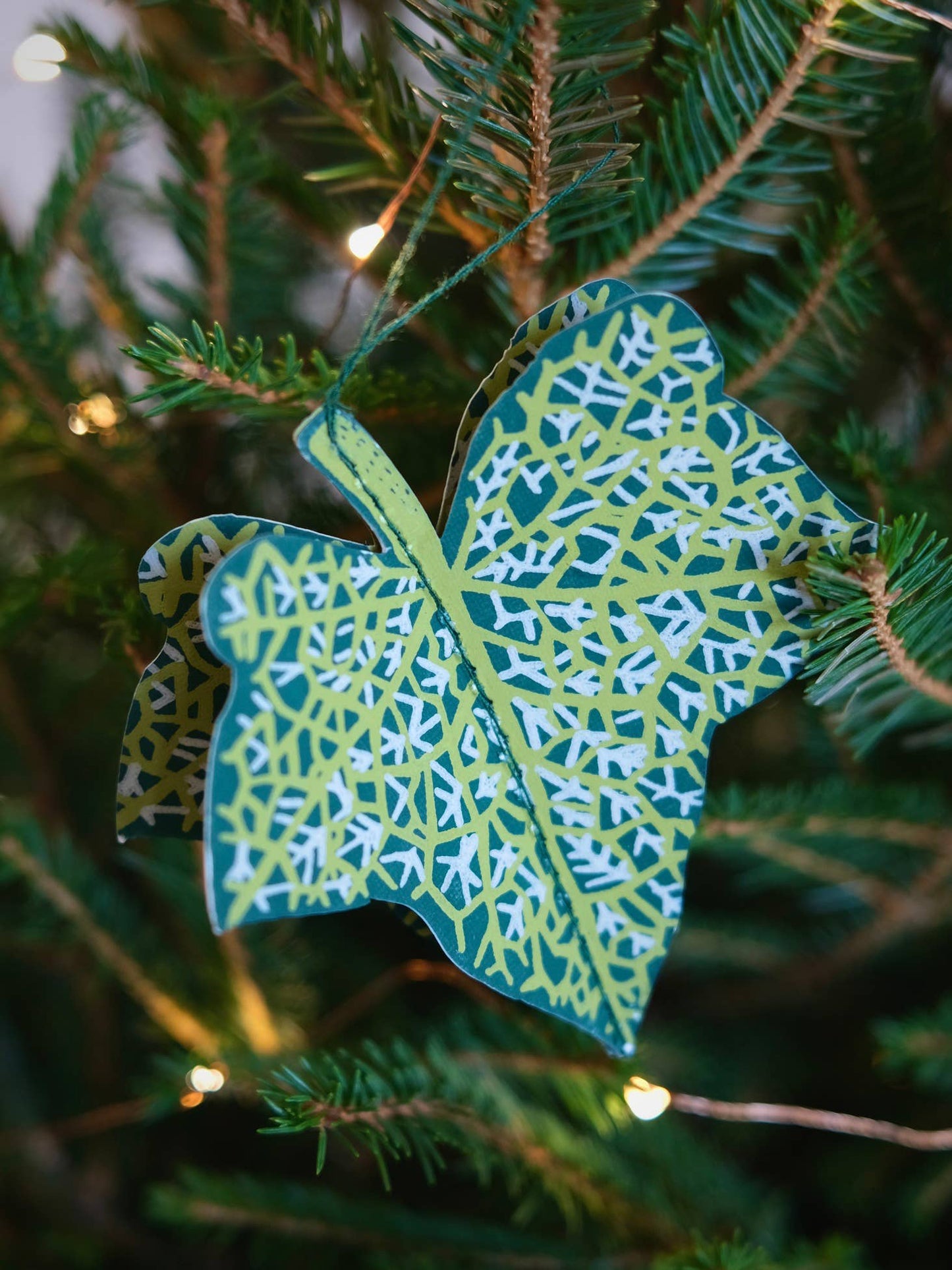 Festive Foliage Paper Ornaments