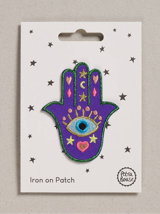 Lucky Hand Iron on Patch