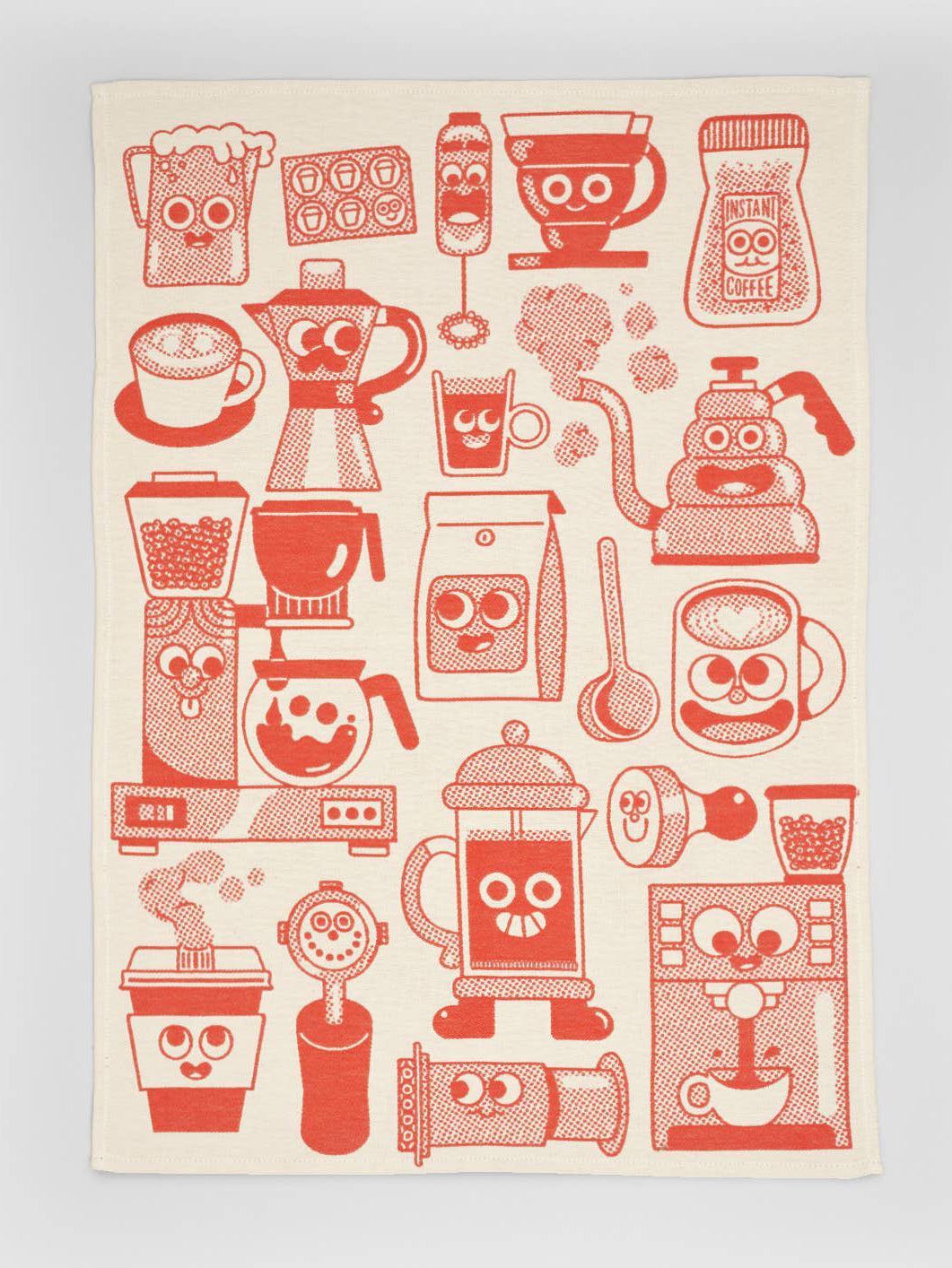 Coffee Time Tea Towel